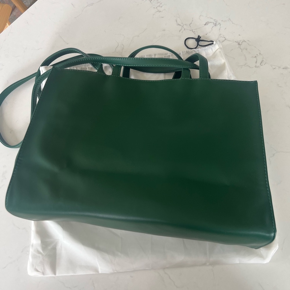 Telfar Medium Olive Green Shopper - Picture 3 of 8